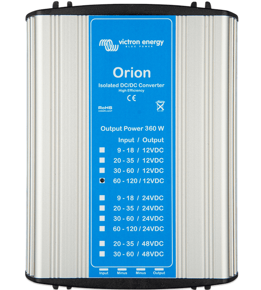 Build Solar Orion DC-DC Converters 110V, Isolated